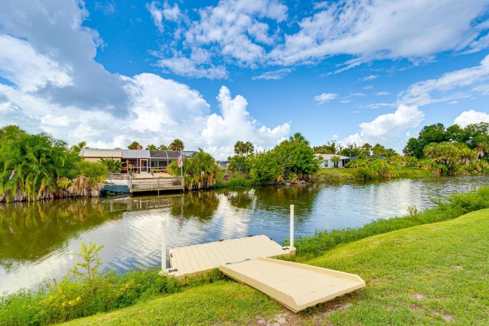 Canalfront Retreat with Heated Pool and Hot Tub!